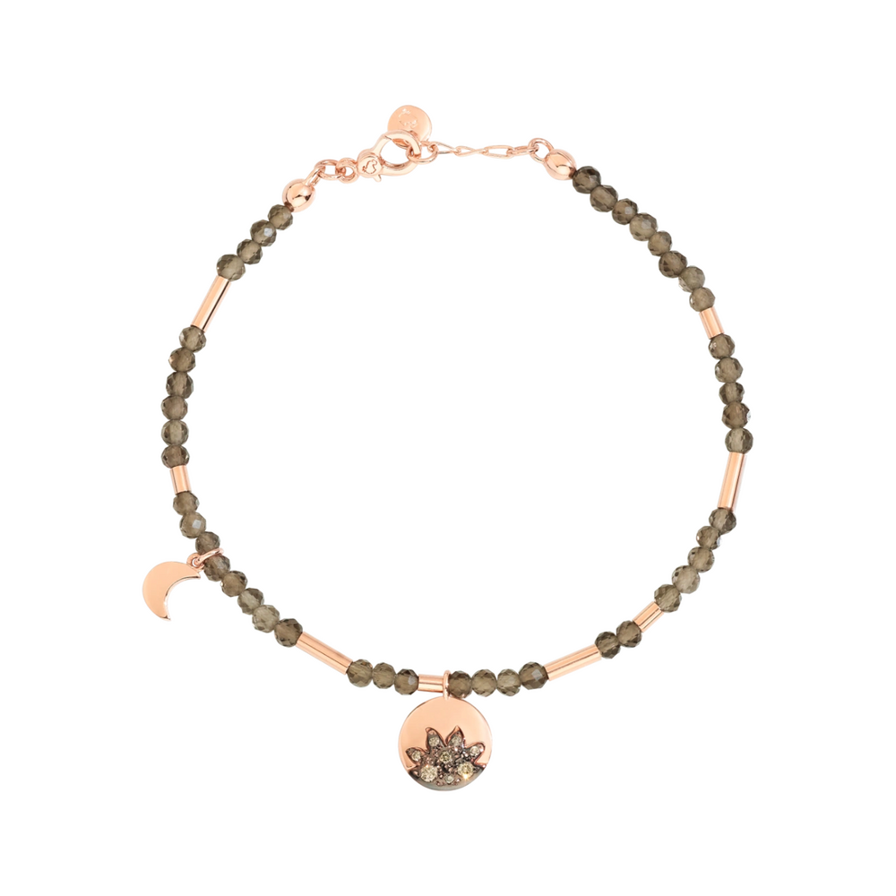 Dodo Moon & Sun bracelet with pendant