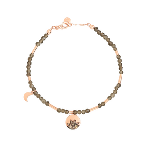 Dodo Moon & Sun bracelet with pendant