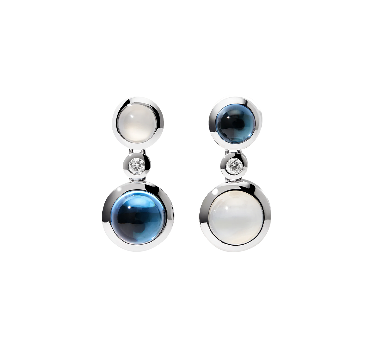 Tamara Comolli BOUTON 2 Cabochon Ocean Earrings Tamara Comolli BOUTON 2 Cabochon Ocean Earrings