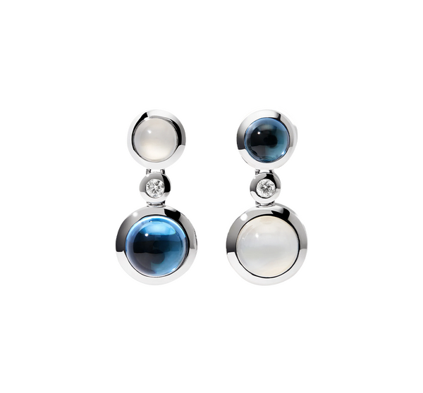 Tamara Comolli BOUTON 2 Cabochon Ocean Earrings Tamara Comolli BOUTON 2 Cabochon Ocean Earrings