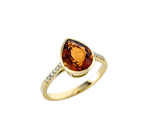 Brogle Classic citrine ring