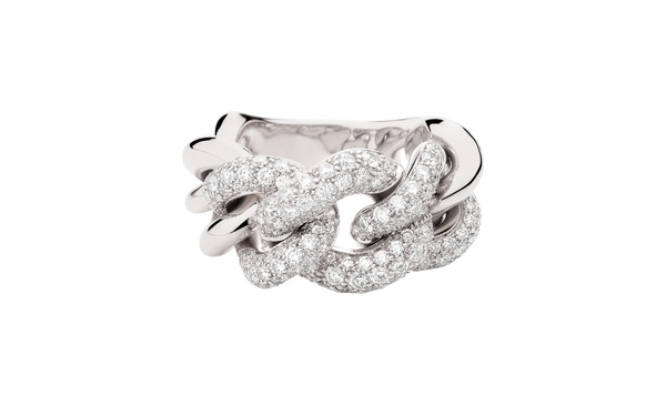 PAC3011 O2WHR DB000 020 Pomellato catene ring large white gold 18kt diamond ac953a8d398becc67