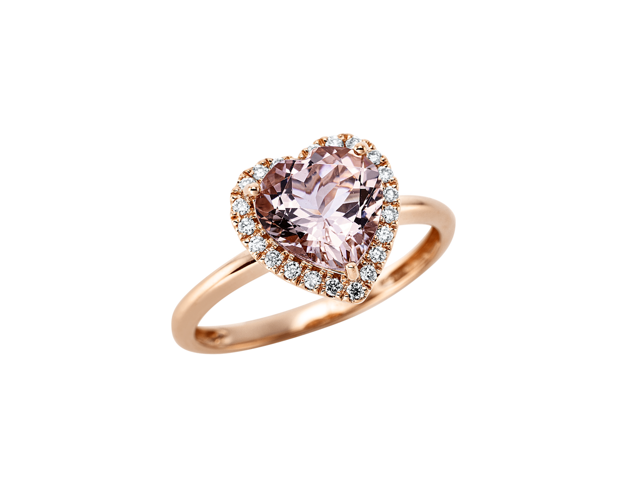 Brogle Classic Morgani heart ring