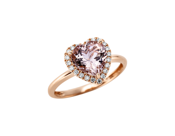 Brogle Classic Morgani heart ring