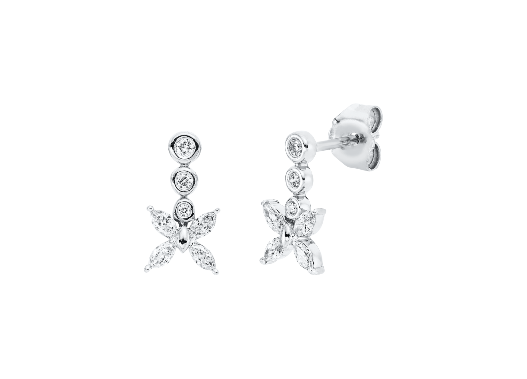 Brogle Classic diamond earrings Brogle Classic diamond earrings