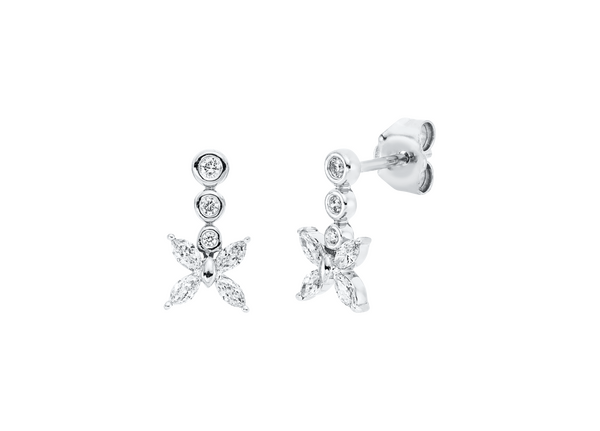 Brogle Classic diamond earrings Brogle Classic diamond earrings