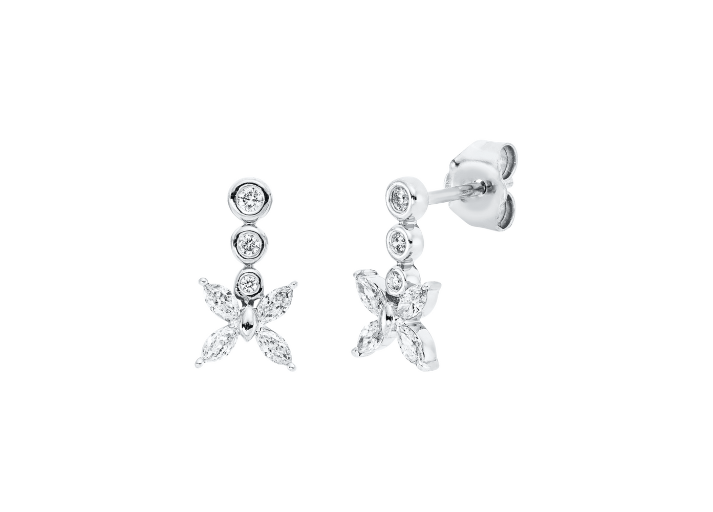 Brogle Classic diamond earrings Brogle Classic diamond earrings