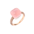 Pomellato Nudo Maxi Rose Quartz Ring