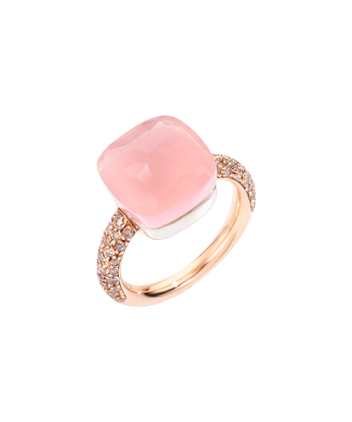 Pomellato Nudo Maxi Rose Quartz Ring Pomellato Nudo Maxi Rose Quartz Ring