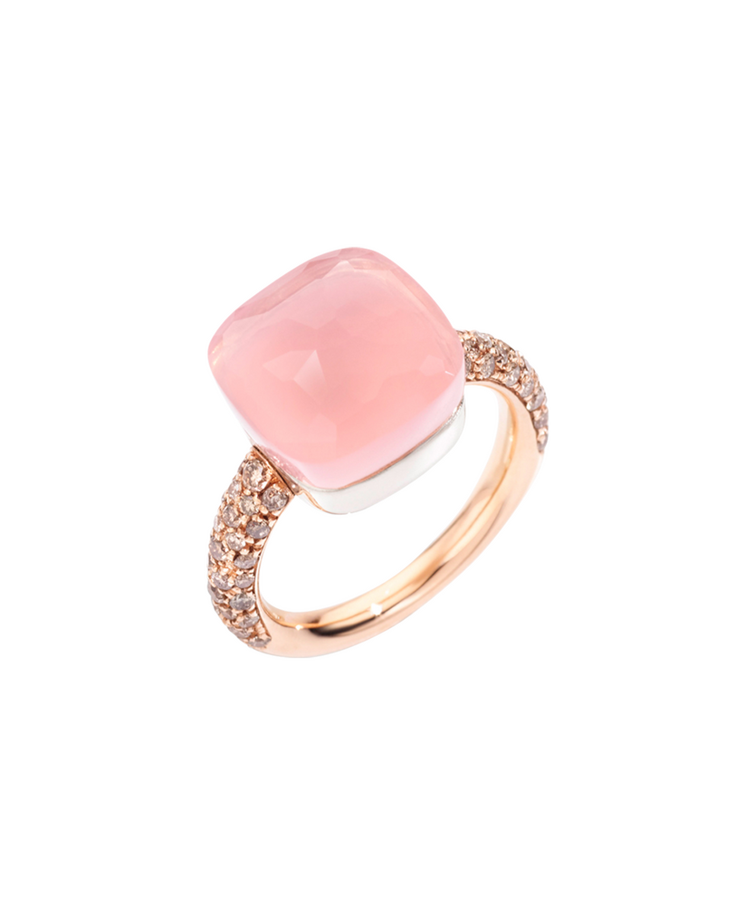 Pomellato Nudo Maxi Rose Quartz Ring Pomellato Nudo Maxi Rose Quartz Ring