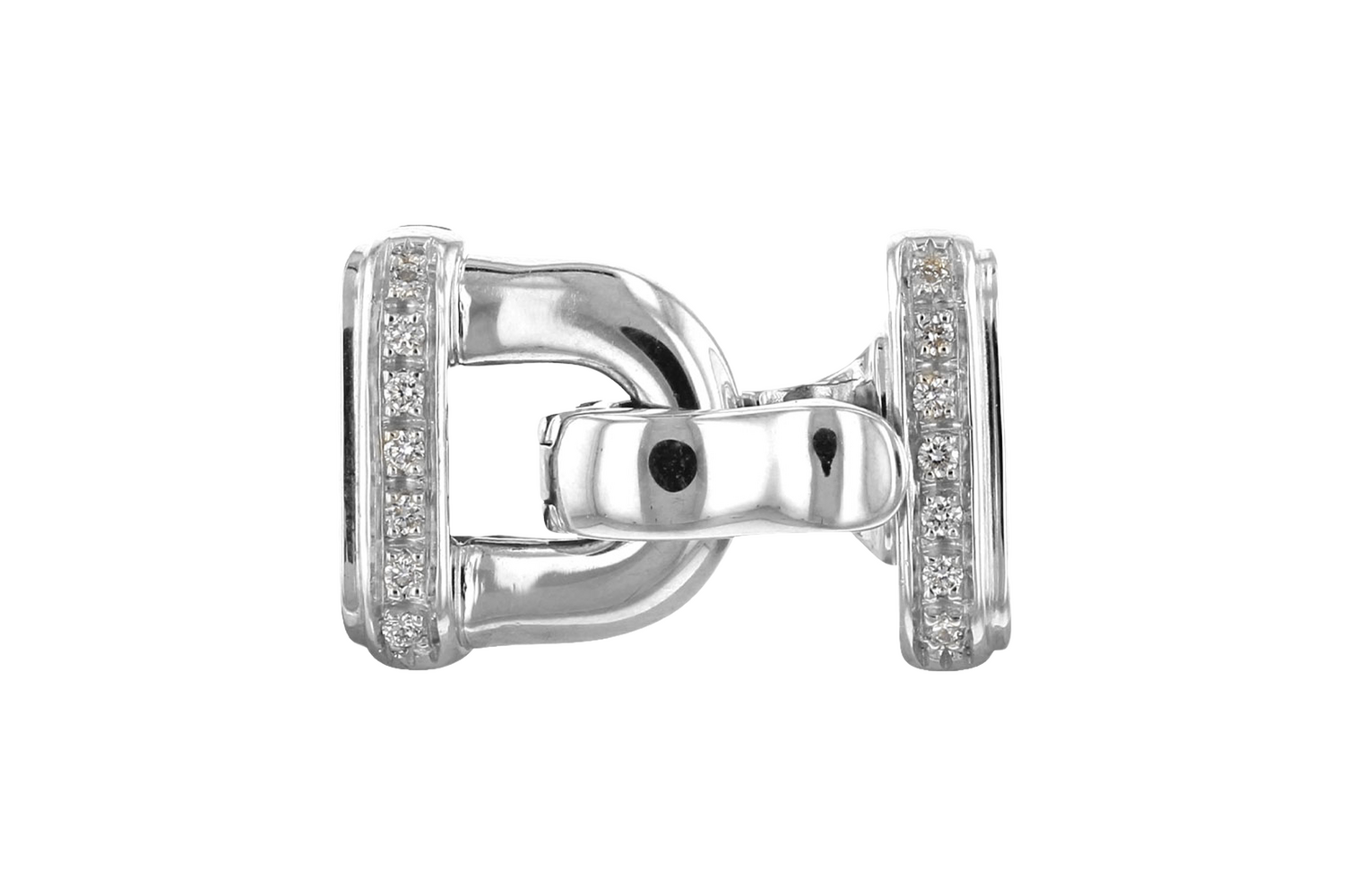 Brogle Classic Perlen-Klappschließe, mehrreihig Brogle Classic Perlen-Klappschließe, mehrreihig