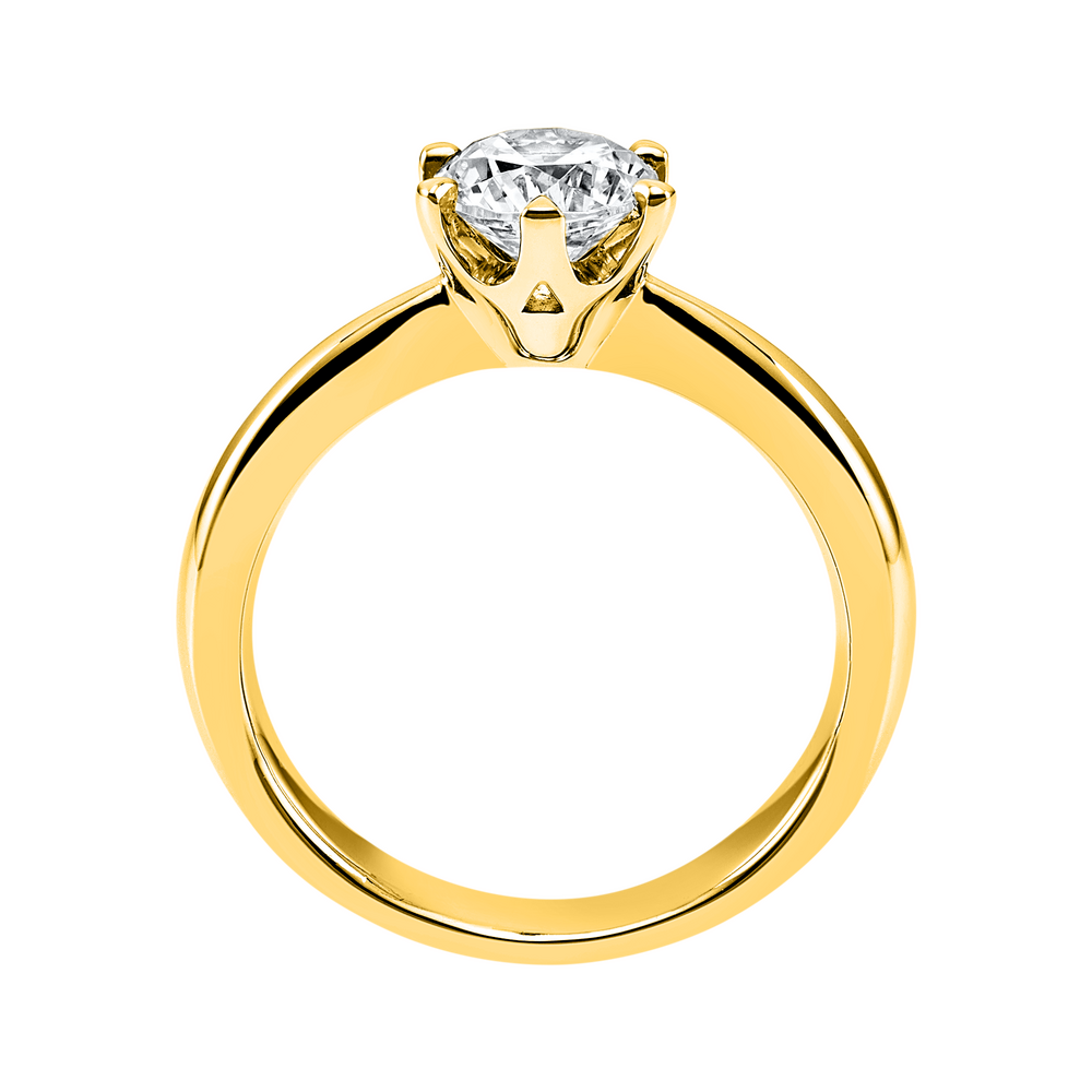 Brogle Selection Marie solitaire ring from 0.7 carat