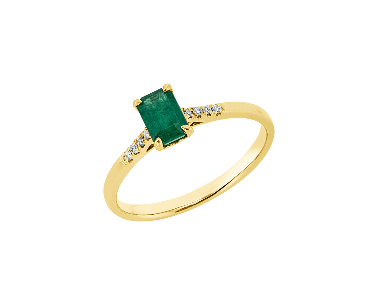 Brogle Classic emerald ring Brogle Classic emerald ring