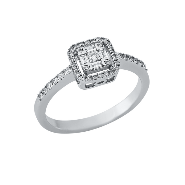 Brogle Selection Illusion diamond ring