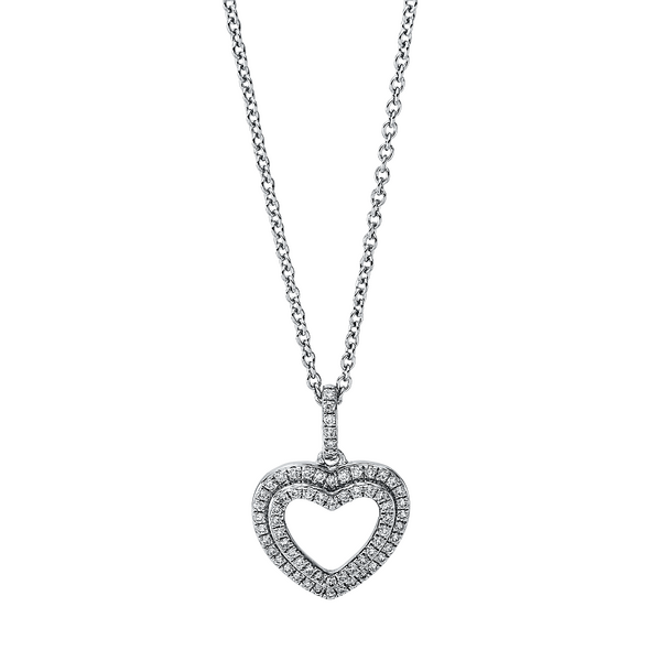 Brogle Classic Kette mit Diamantherz Brogle Classic Kette mit Diamantherz