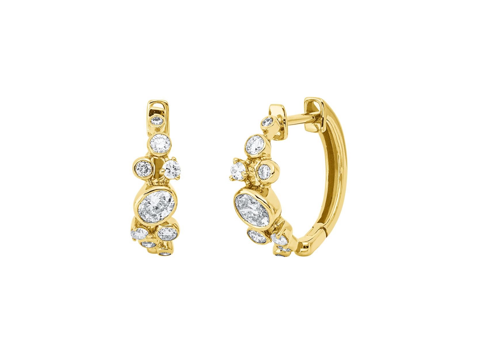 Brogle Classic Diamantcreolen