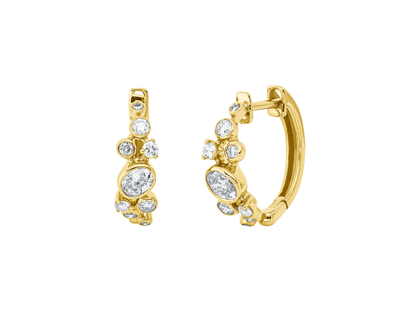 Brogle Classic Diamantcreolen