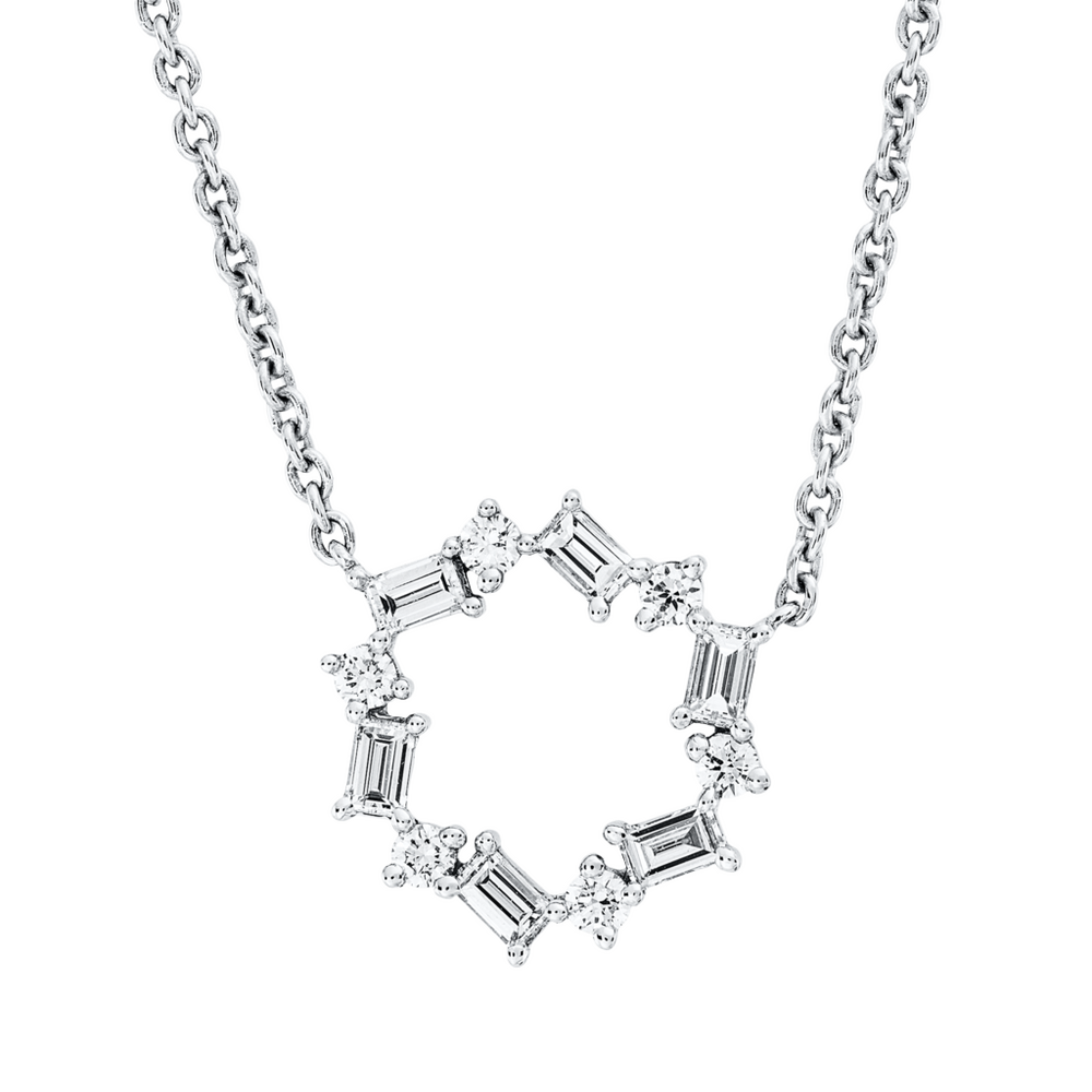 Brogle Classic necklace with diamond pendant Brogle Classic necklace with diamond pendant