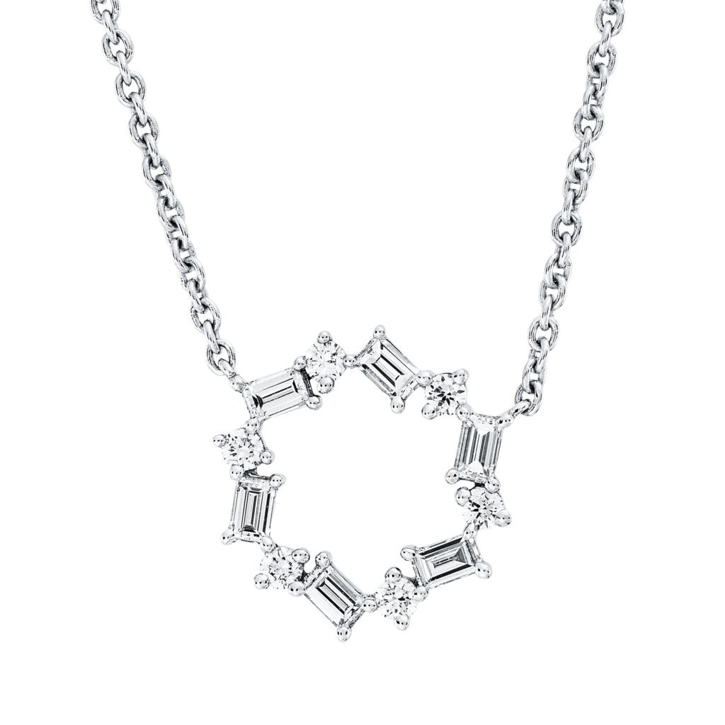 Brogle Classic necklace with diamond pendant Brogle Classic necklace with diamond pendant