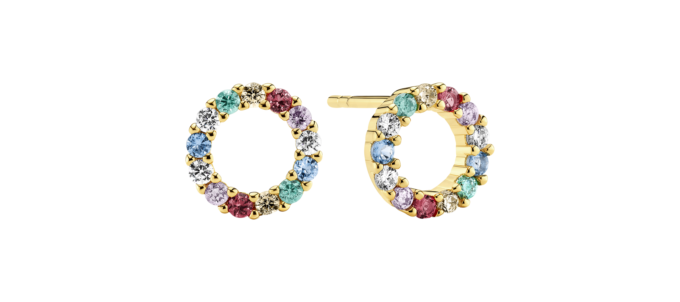 18 carat gold plated silver