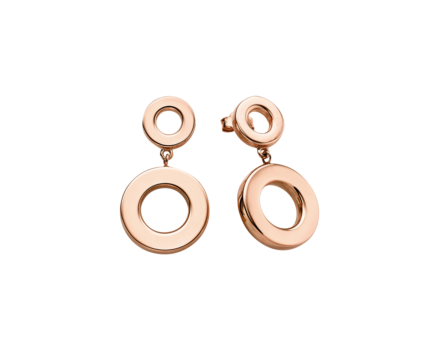 Brogle Classic gold earrings