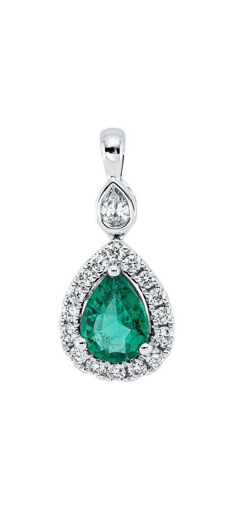 Brogle Selection emerald pendant Brogle Selection emerald pendant