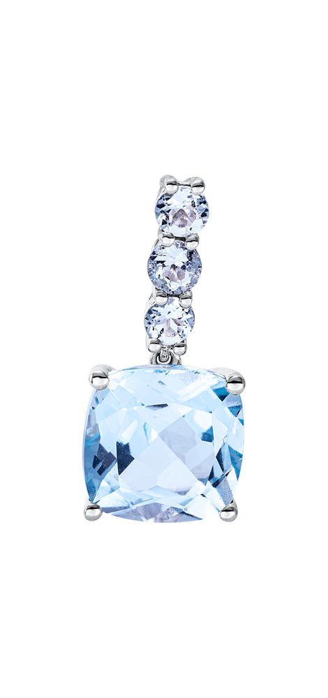 Brogle Classic Sky topaz pendant