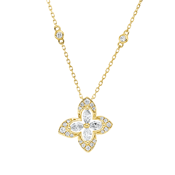 Brogle Classic Kette mit Diamantanhänger