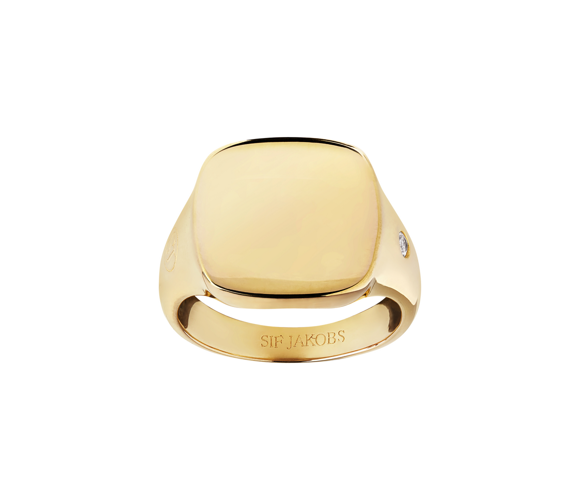 18 Karat vergoldetes Silber