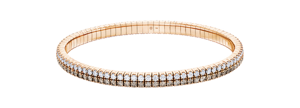 Brogle Selection flexible tennis bracelet Brogle Selection flexible tennis bracelet