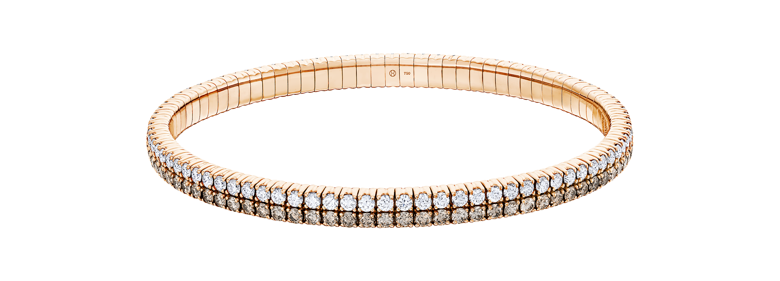 Brogle Selection flexible tennis bracelet Brogle Selection flexible tennis bracelet