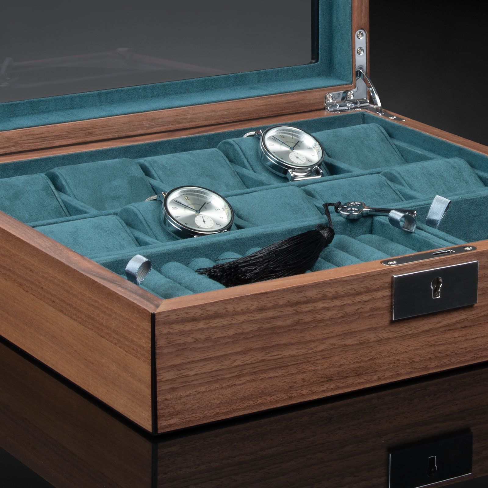 Heisse & Söhne watch box Borneaux 10+