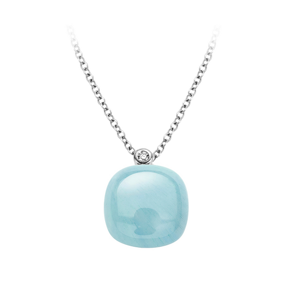 Bigli Mini Sweety Aquamarin Halskette Bigli Mini Sweety Aquamarin Halskette