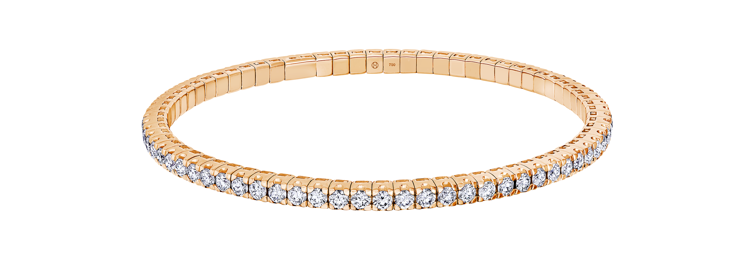 Brogle Selection flexible tennis bracelet Brogle Selection flexible tennis bracelet
