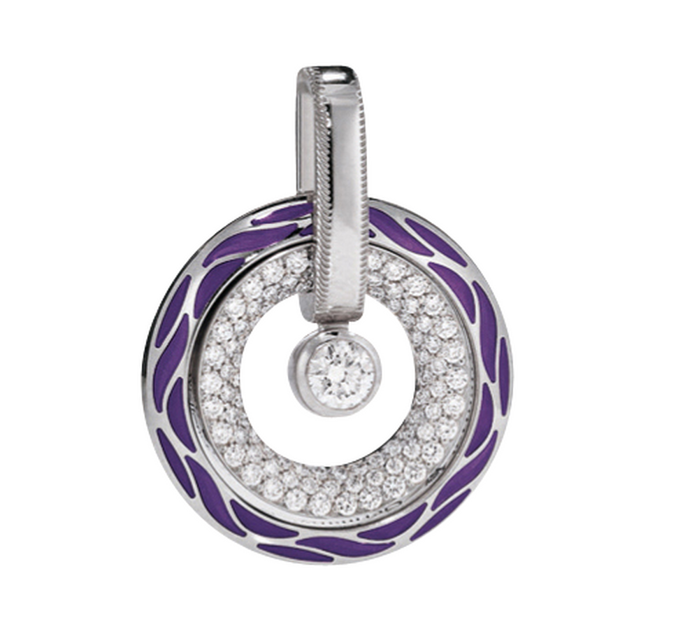 Wellendorff Purple Magic Pendant