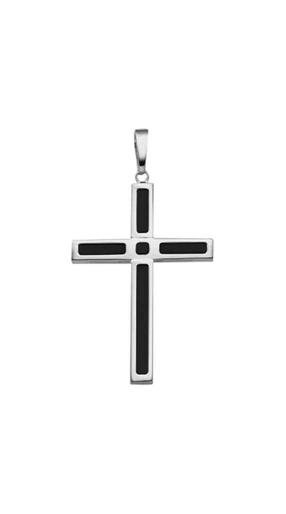 Brogle Classic Kreuzanhänger mit Onyx Brogle Classic Kreuzanhänger mit Onyx