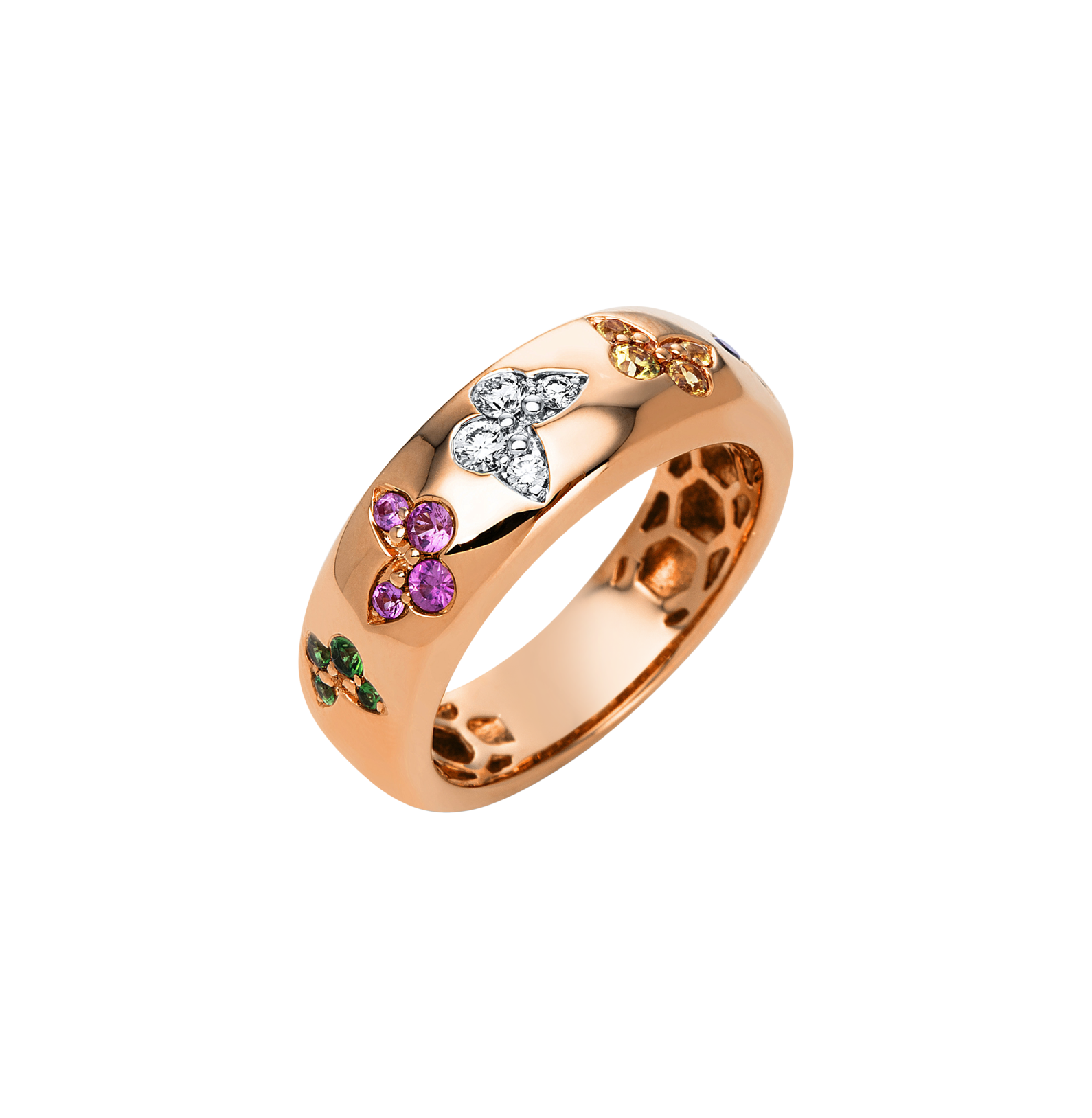 Brogle Selection bicolour sapphire ring Brogle Selection bicolour sapphire ring