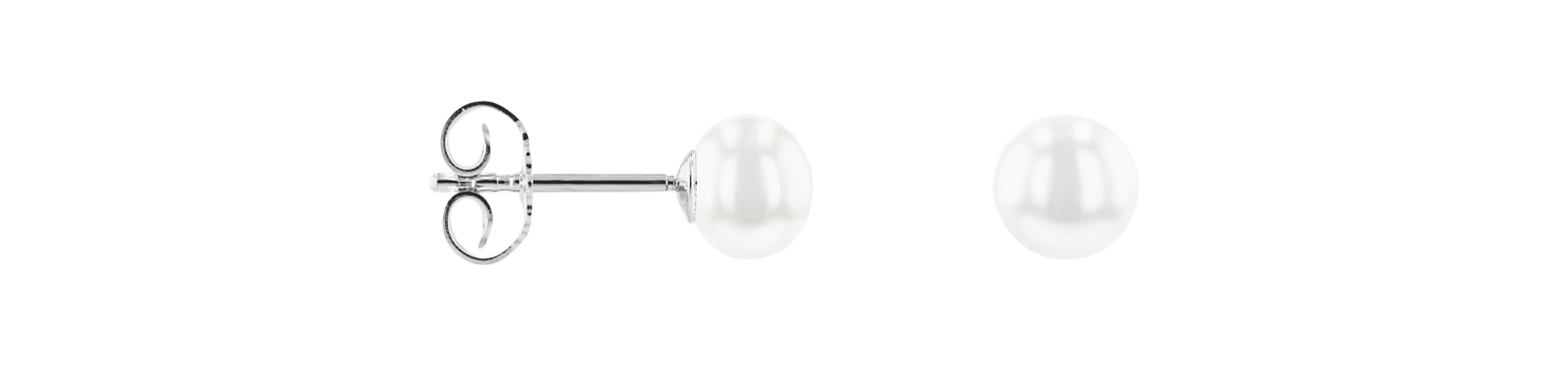 Brogle Classic Süßwasser Perlenohrstecker