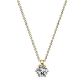 Brogle solitaire necklace Marie up to 0.25 carat