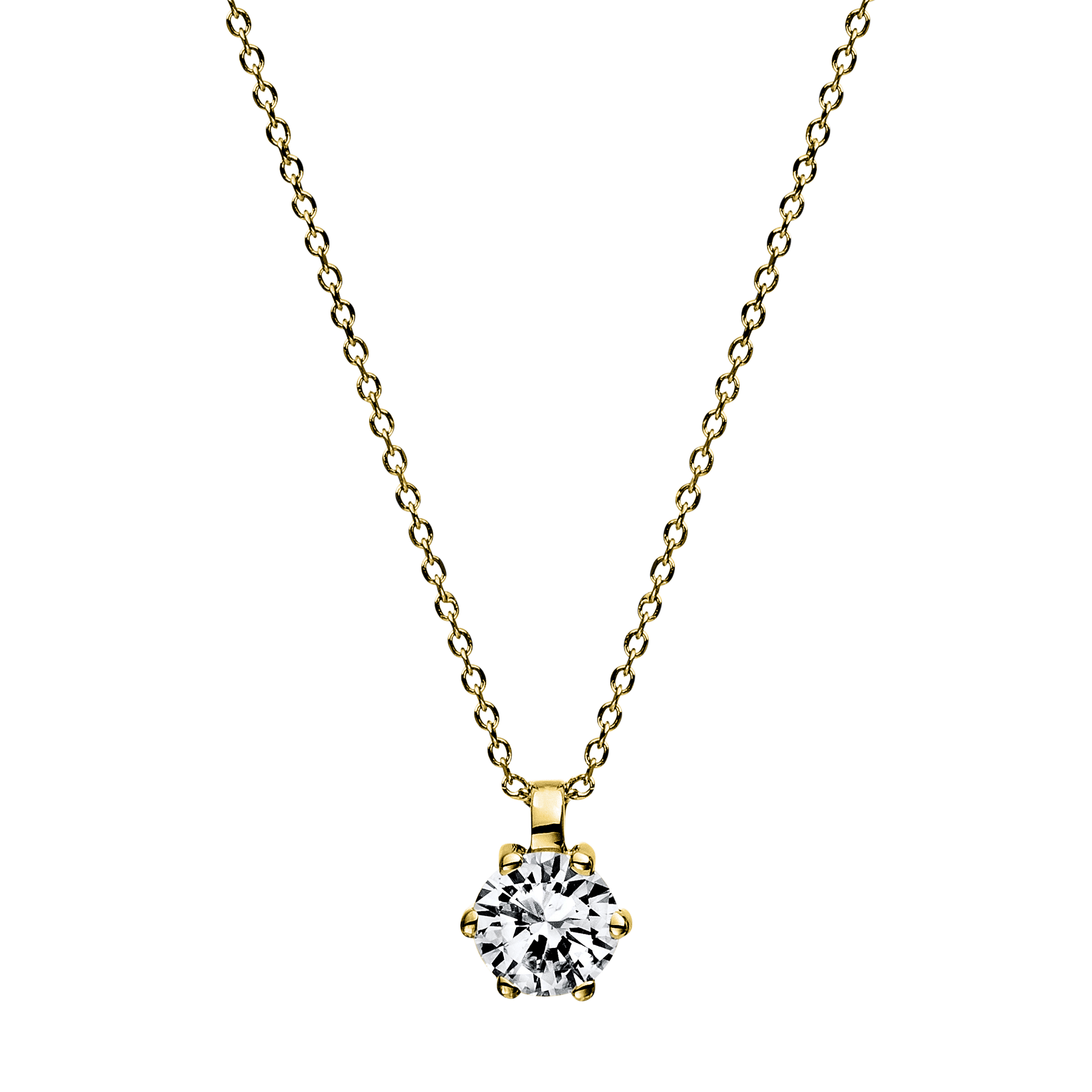 Brogle solitaire necklace Marie up to 0.25 carat Brogle solitaire necklace Marie up to 0.25 carat