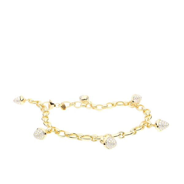 Tamara Comolli Mikado Charm Pavé Bracelet with Pendant