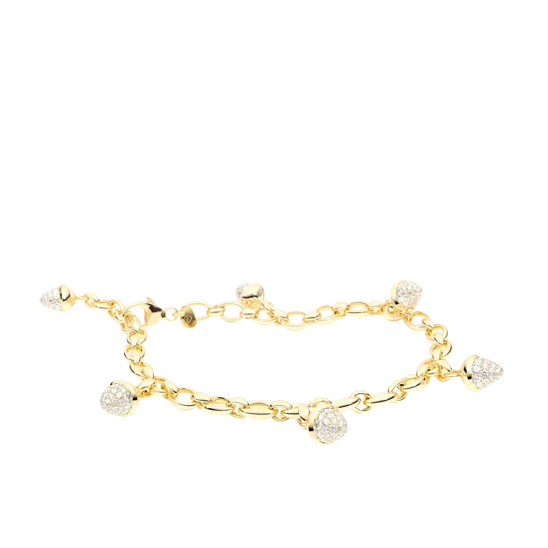 Tamara Comolli Mikado Charm Pavé Bracelet with Pendant Tamara Comolli Mikado Charm Pavé Bracelet with Pendant