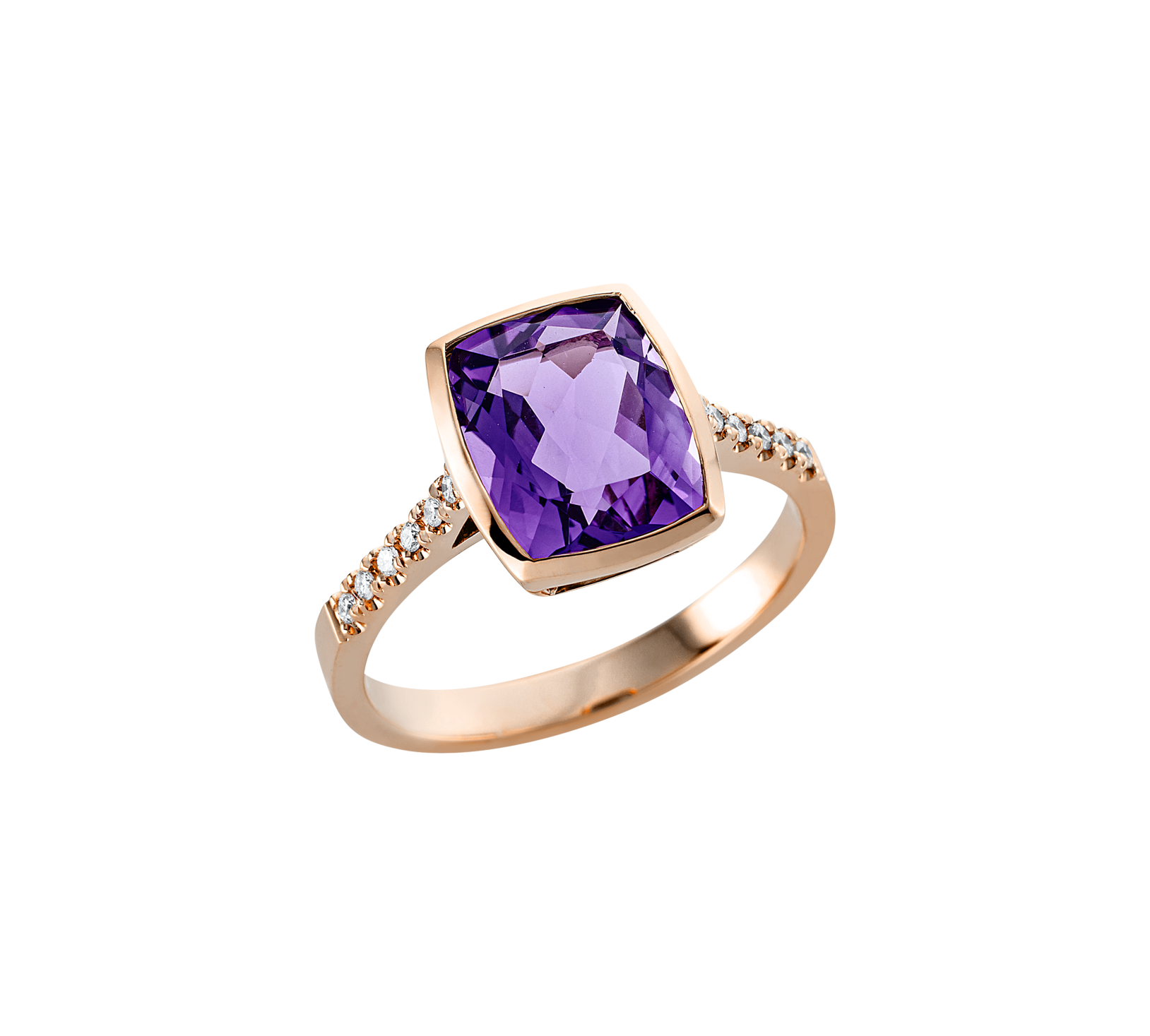Brogle Classic Amethyst ring Brogle Classic Amethyst ring