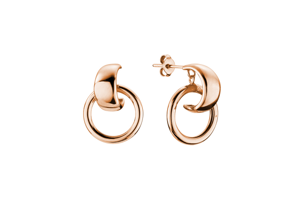 Brogle Classic gold hoop earrings Brogle Classic gold hoop earrings