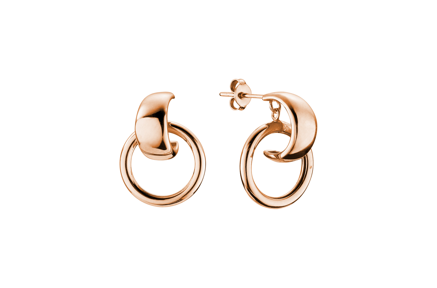Brogle Classic gold hoop earrings Brogle Classic gold hoop earrings