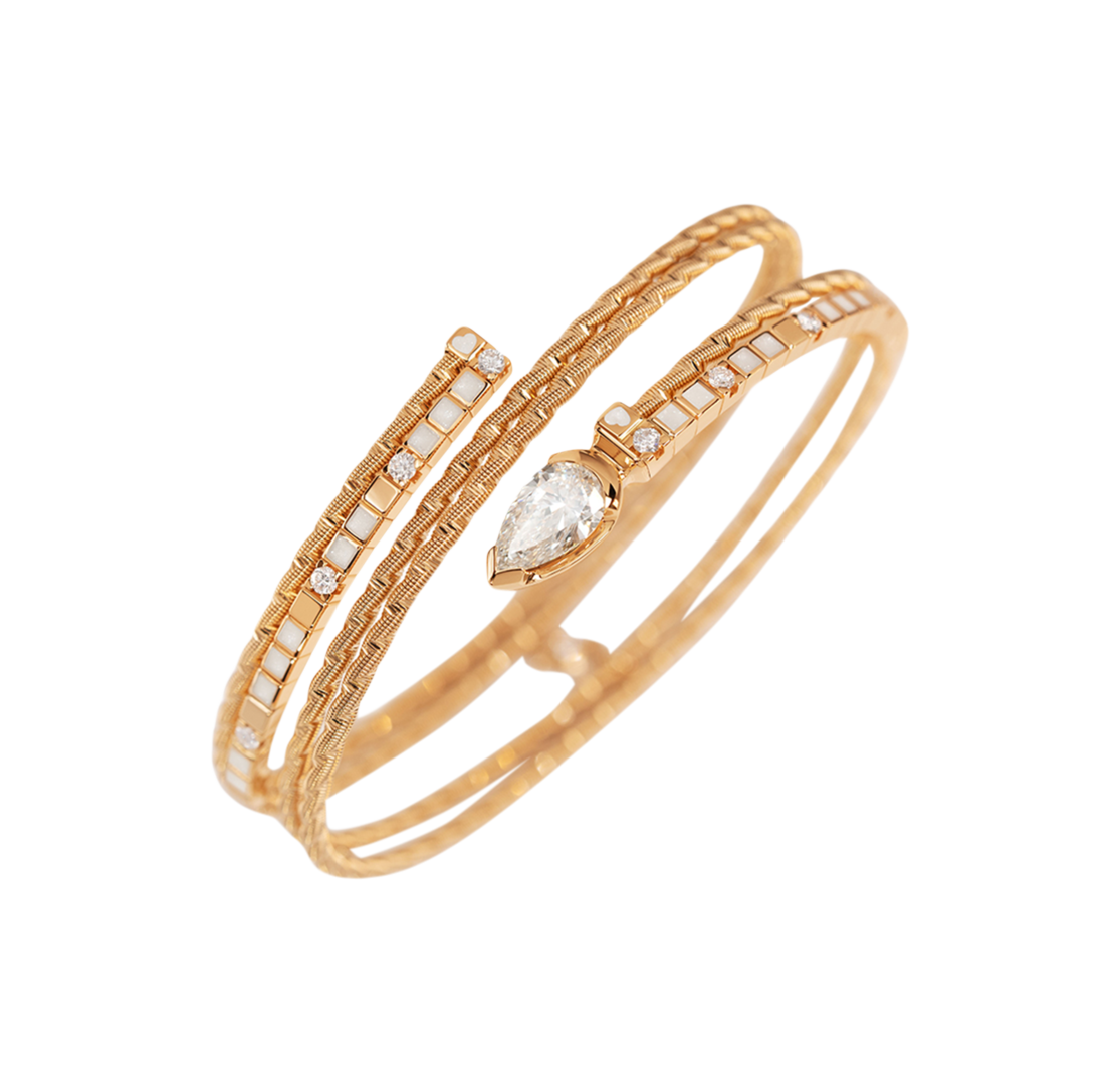 Wellendorff UMARME MICH. Diamanttropfen perlmutt Armband Wellendorff UMARME MICH. Diamanttropfen perlmutt Armband