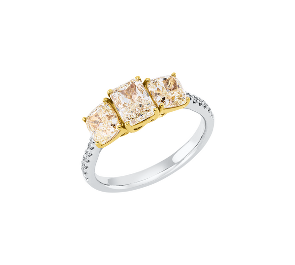 Brogle Selection Bicolor diamond ring