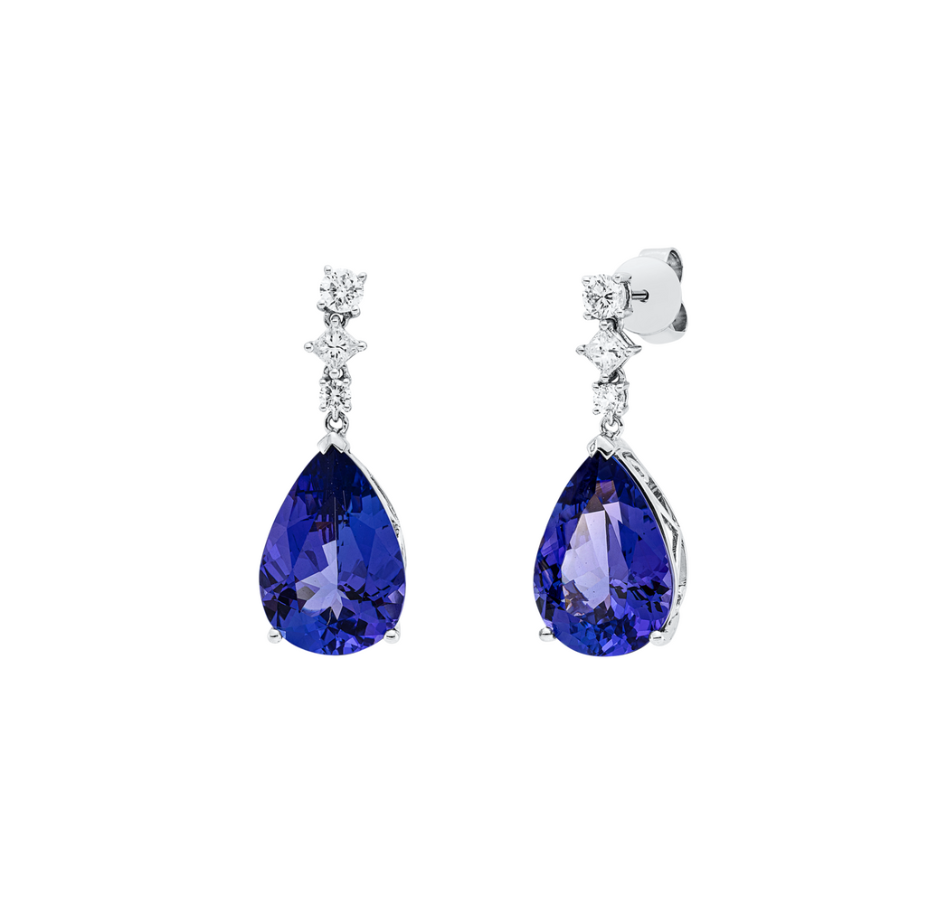 Brogle Selection tanzanite earrings
