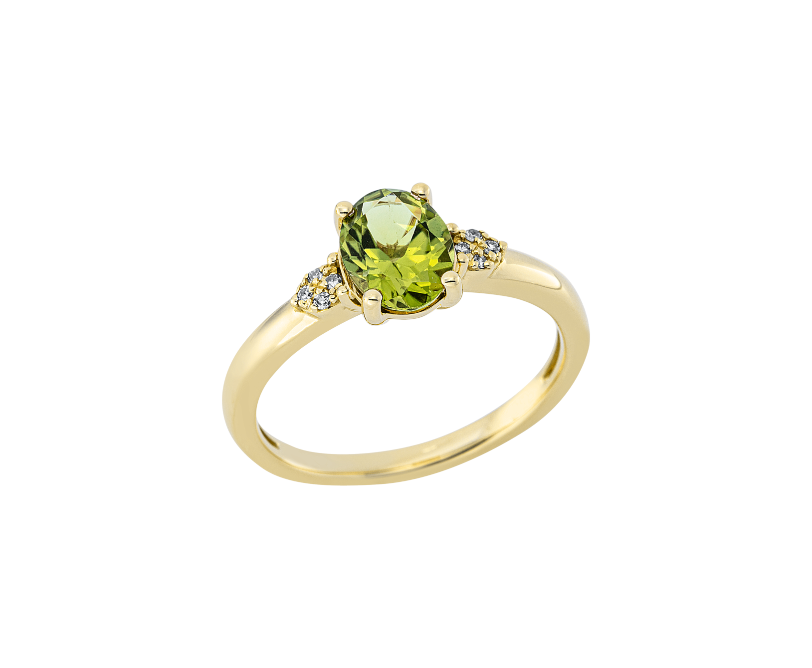 Brogle Classic peridot ring