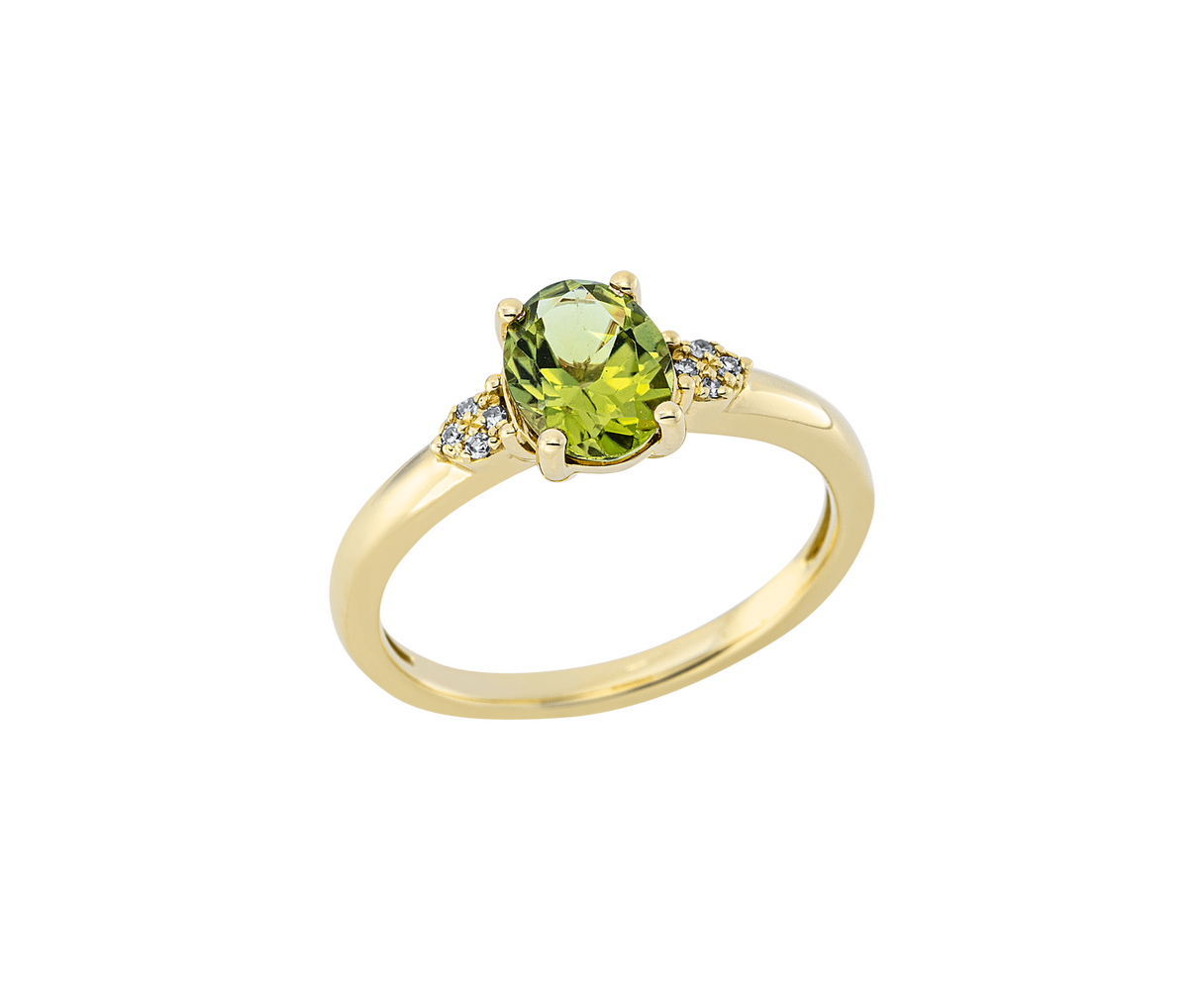 Brogle Classic peridot ring Brogle Classic peridot ring